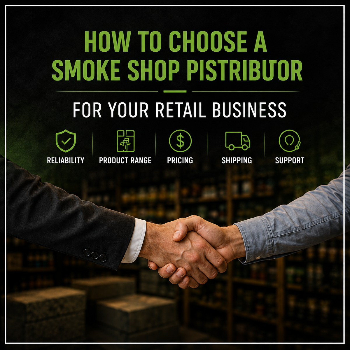 How to Choose a Smoke Shop Distributor for Your Retail Business