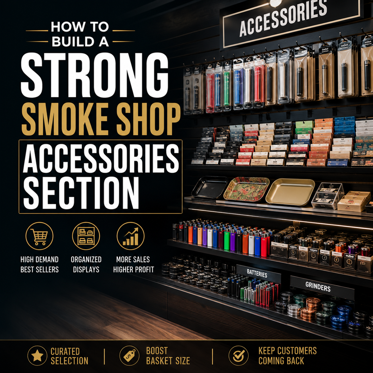 How to Build a Strong Smoke Shop Accessories Section