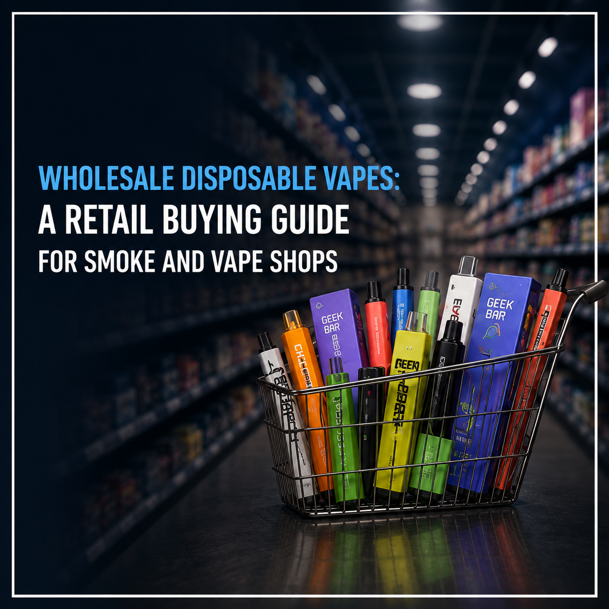 Wholesale Disposable Vapes: A Retail Buying Guide for Smoke and Vape Shops
