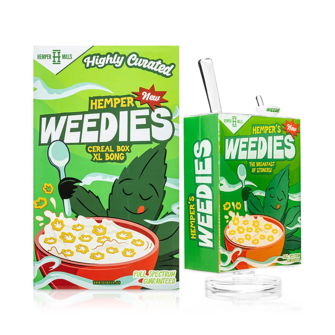 HEMPER - Weedies Cereal Box XL Bong | HEMPER product photograph