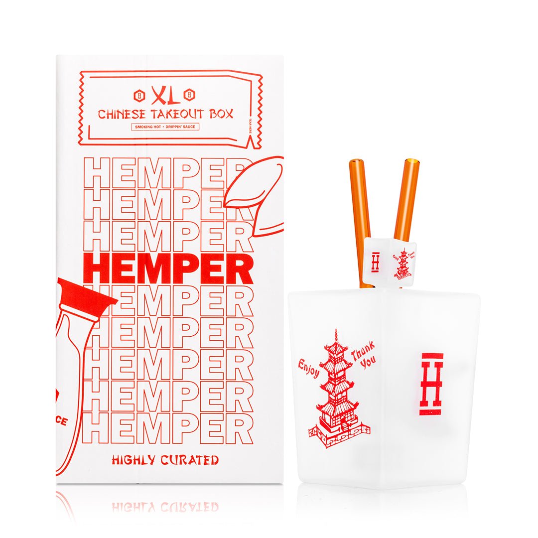 HEMPER - Chinese Takeout XL Bong 9" | HEMPER product photograph
