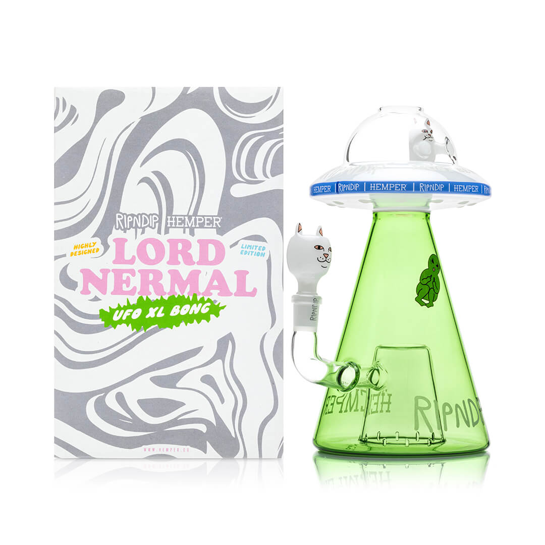 RIPNDIP x HEMPER - Lord Nermal UFO XL Bong | HEMPER product photograph