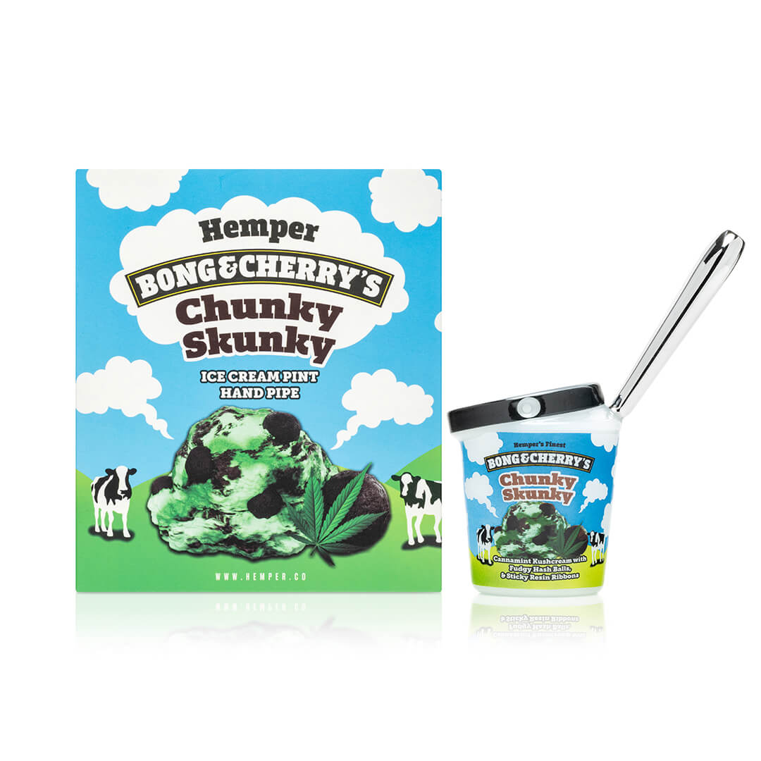 HEMPER - Bong & Cherry's Ice Cream Hand Pipe | HEMPER product photograph