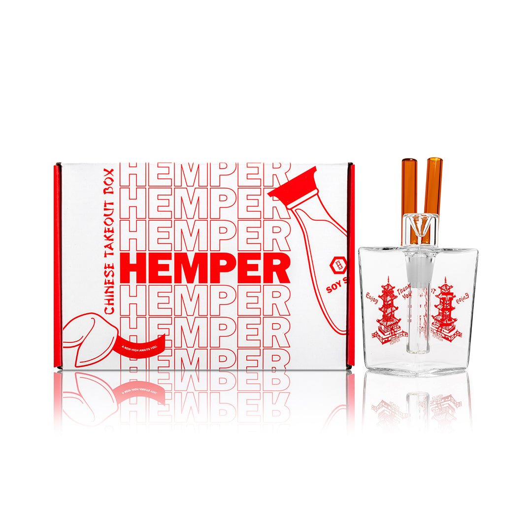 HEMPER - Chinese Takeout Bong 6" | HEMPER product photograph