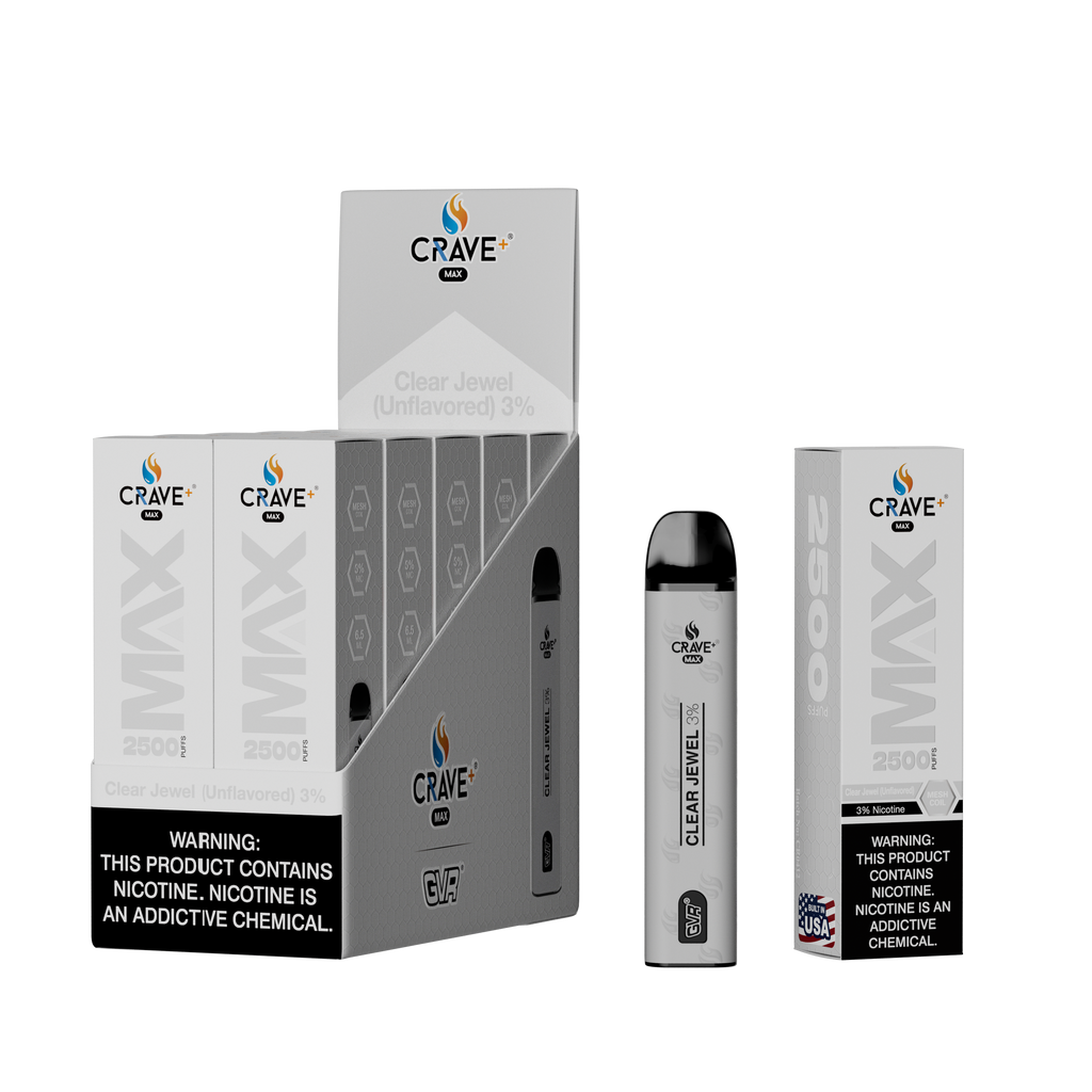 Crave Max Mesh Coil 2500 Puffs Disposable Vape
