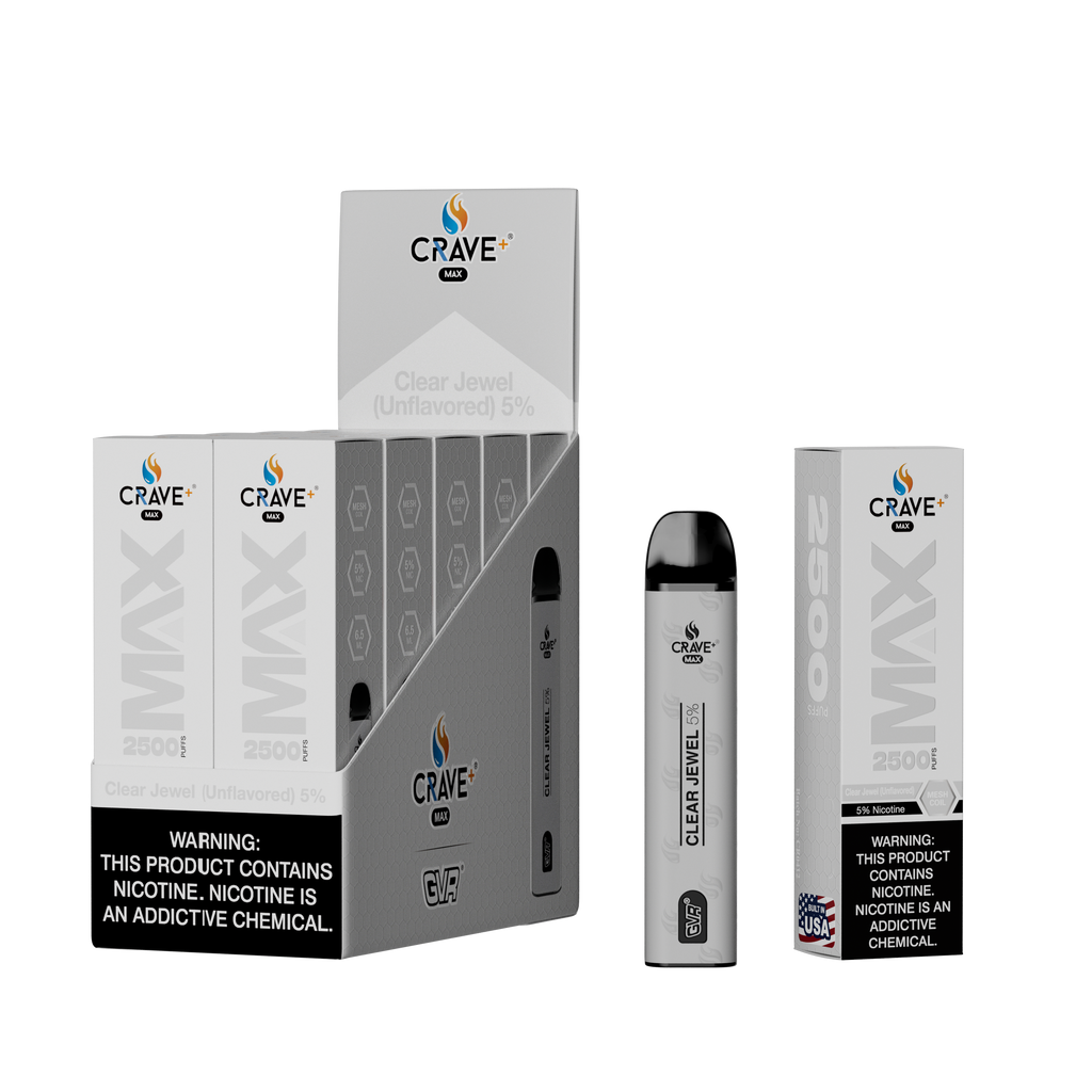 Crave Max Mesh Coil 2500 Puffs Disposable Vape