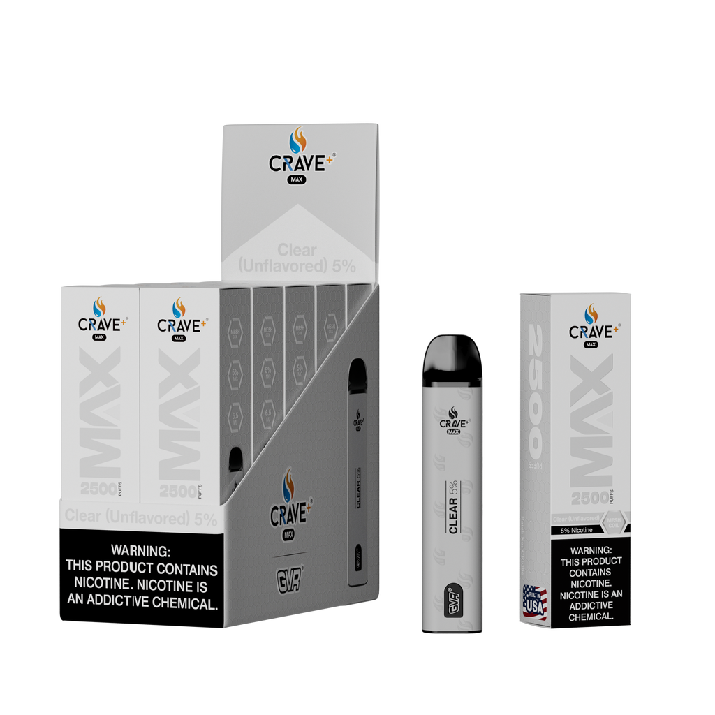 Crave Max Mesh Coil 2500 Puffs Disposable Vape