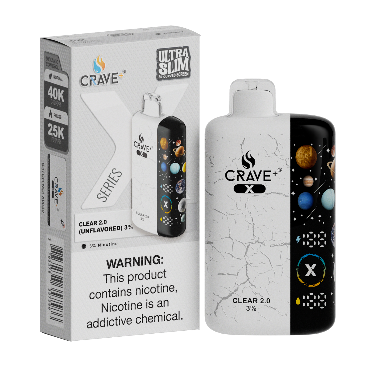 Crave X Series Ultra Slim Disposable Vape