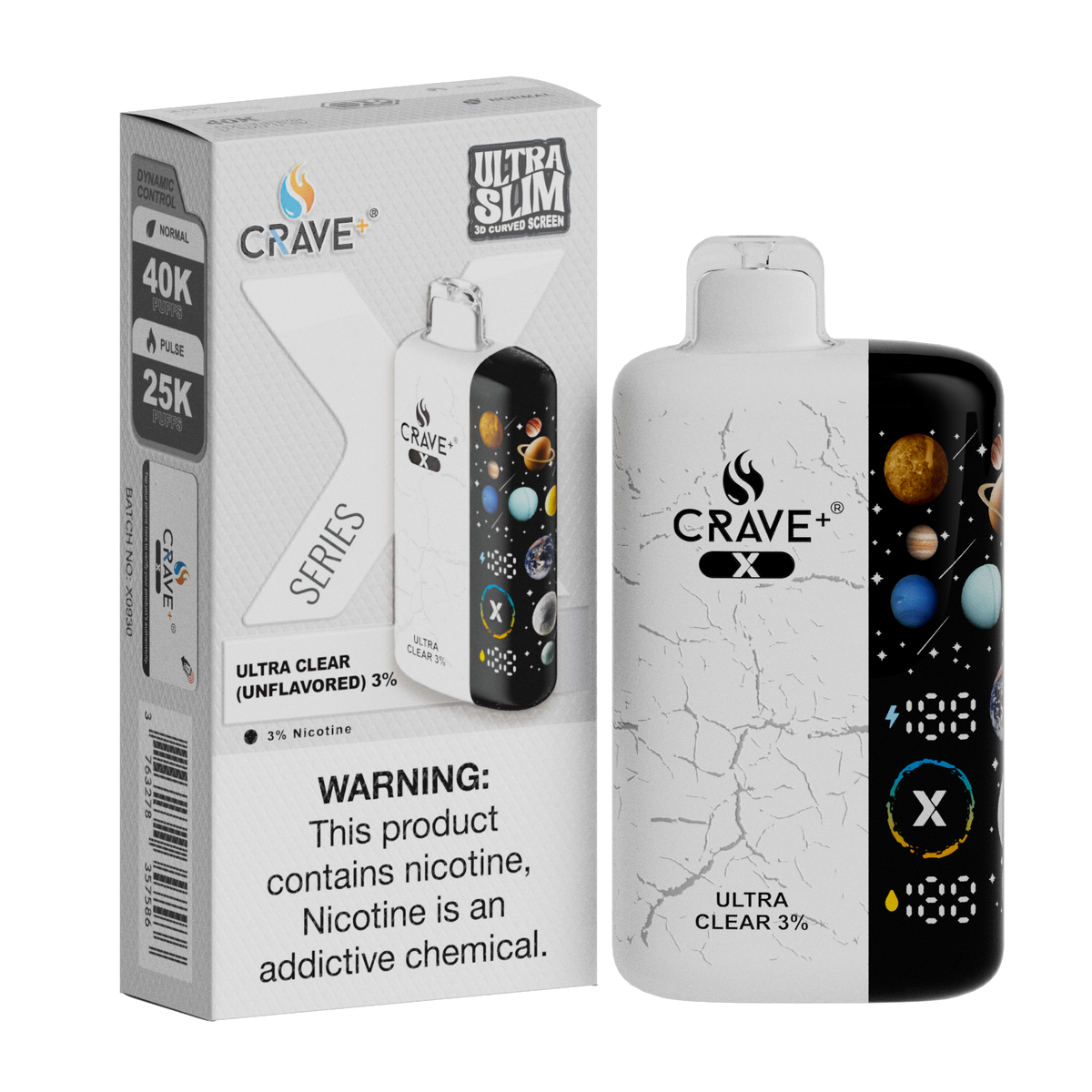 Crave X Series Ultra Slim Disposable Vape