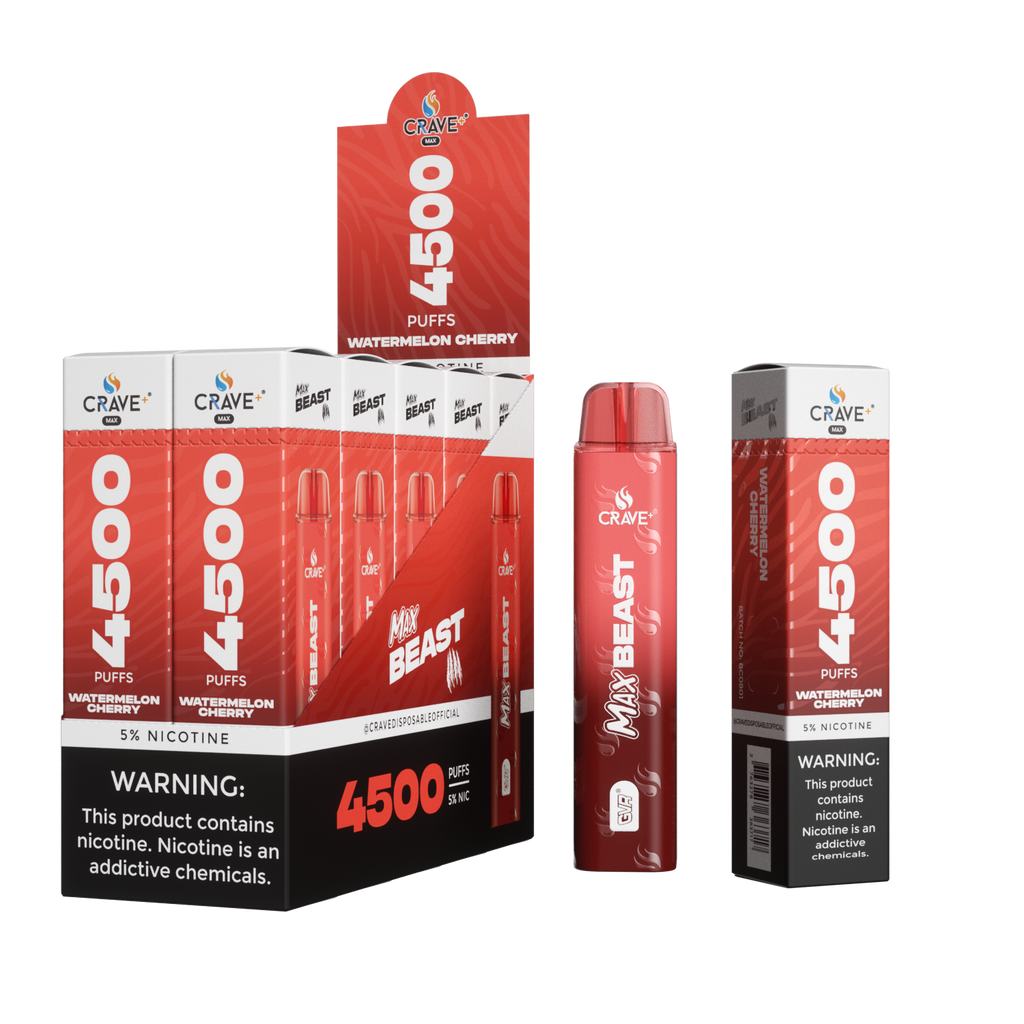 Crave Max Beast 4500 Puffs Disposable Vape