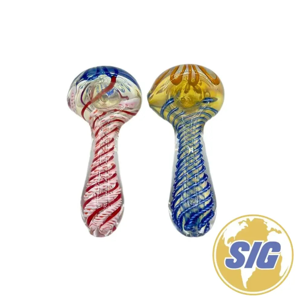 Azure Accents Hand Pipe |REF: HP 189|