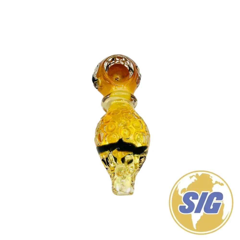 Bee Inspired Hand Pipe (REF: HP 156)