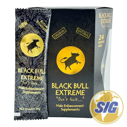 BLACK BULL EXTREME - MALE ENHANCEMENT SUPPLEMENTS - 24PCK