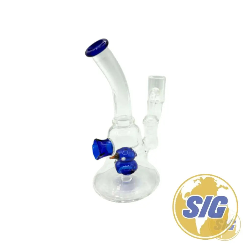Blue Accent Water Pipe | REF: WP-SM-008|