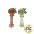 Bubbled Azure Hand Pipe |REF: HP 180|
