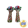 Candy Cane Hand Pipe |REF: HP 329|