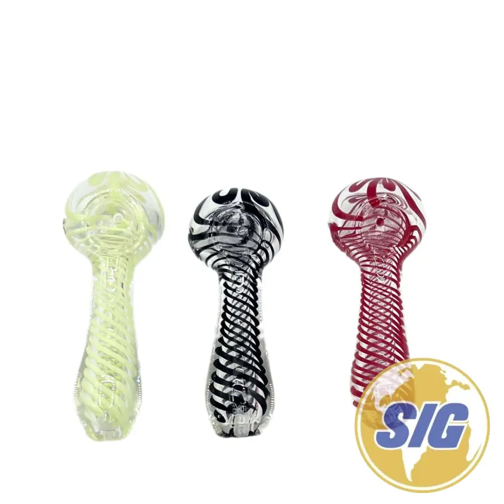 Candy Cane Twist Hand Pipe |REF: BB555|