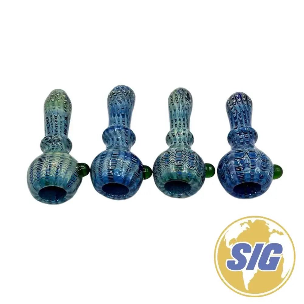 Cerulean Maze Hand Pipe |REF: HP 350|