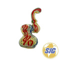 Circus Swirls Hand Pipe |REF: HP 035|
