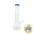 Classic Clear Water Pipe - Beaker / 14’’ / Pink