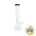 Classic Clear Water Pipe - Beaker / 16’’ / Blue