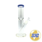 Classic Clear Water Pipe - Straight / 12’’ / Pink