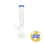 Classic Clear Water Pipe - Straight / 16’’ / Pink