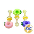 Colored Bowl Hand Pipe (REF: HP 141)