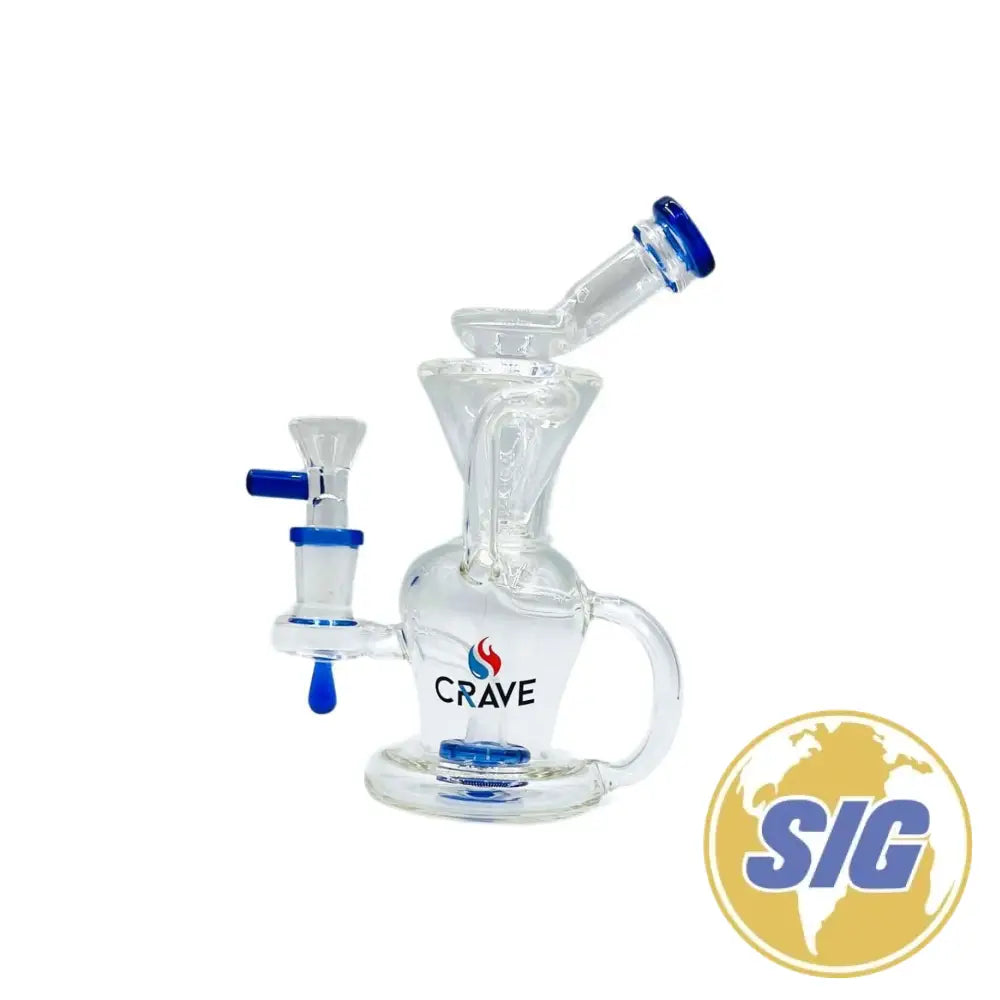 Crave Atomic Funnel Water Pipe |REF: CRO-1332| - Blue
