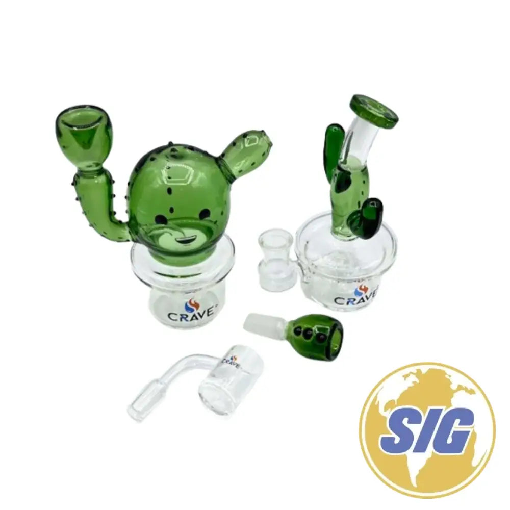 Crave Cactus 4 Piece Glass Gift Set |REF: CR-3230 Set|