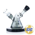 Crave Dual Chamber Water Pipe |REF: C-RL 2379| - Black