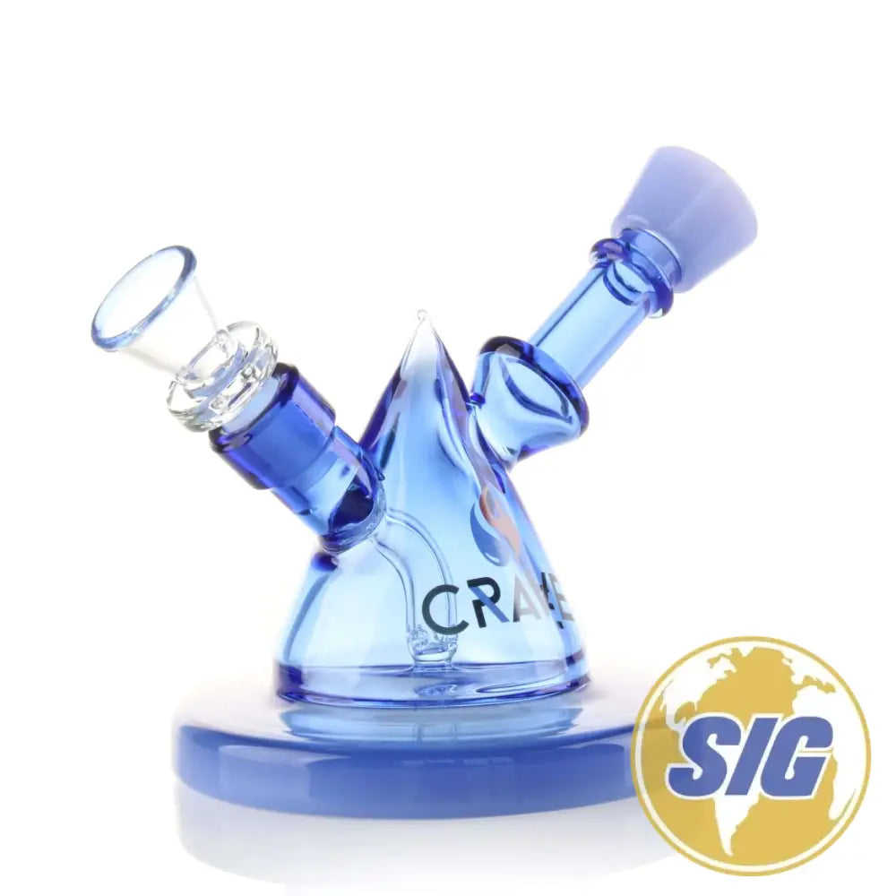 Crave Dual Chamber Water Pipe |REF: C-RL 2379| - Blue