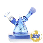 Crave Dual Chamber Water Pipe |REF: C-RL 2379| - Blue