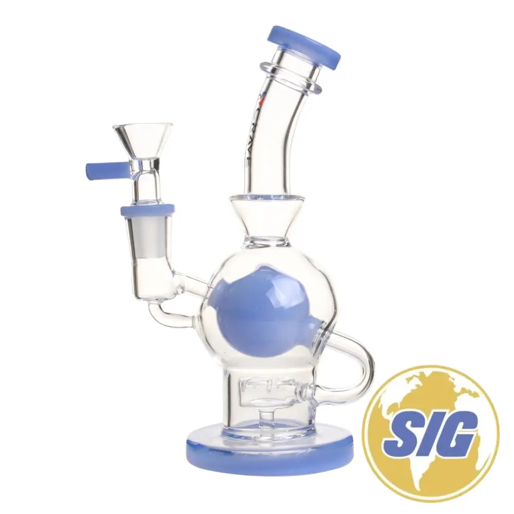 Crave Glass Ball Rig |REF: C-RO 2253| - Milk Blue