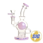 Crave Glass Ball Rig |REF: C-RO 2253| - Milk Pink