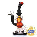 Crave Glass Blacked Out Colored Mid |REF: WP CRO 1354| - Amber