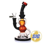 Crave Glass Blacked Out Colored Mid |REF: WP CRO 1354| - Amber