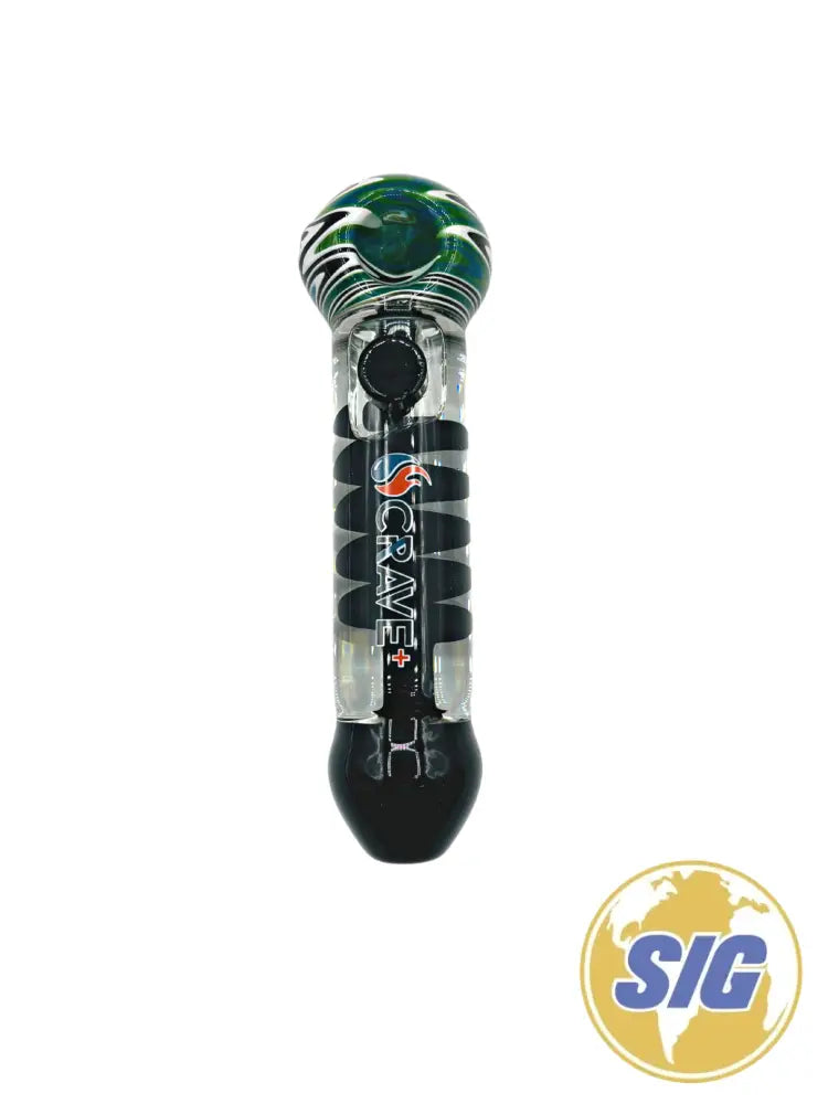 Crave Glass Coil Glycerin Pipe |REF: HP CR 457|