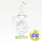 Crave Glass Orb Recycler |REF: WP CRO 1330| - Green
