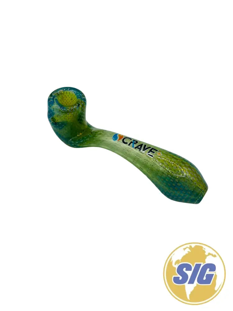 Crave Glass Patterned Sherlock Pipe |REF: HP CR 78|
