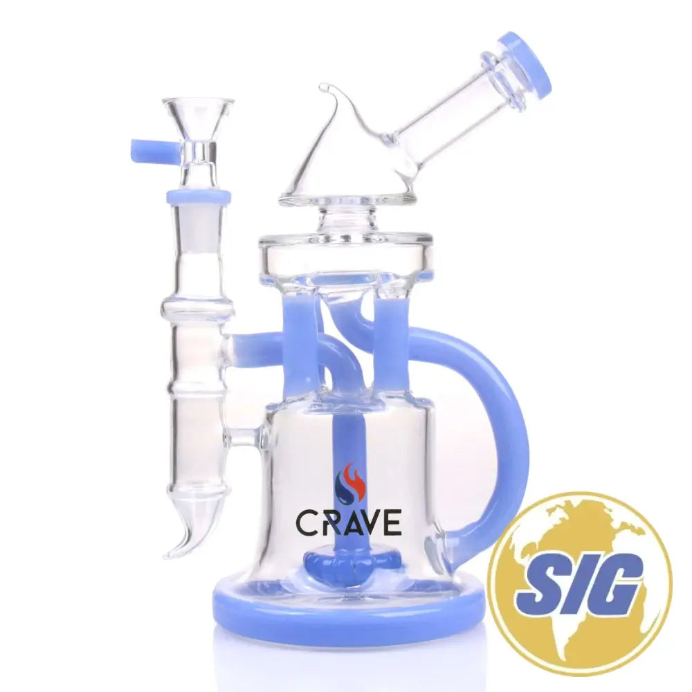 Crave Glass Pointed Top |REF: WP C-RO 1356| - Blue