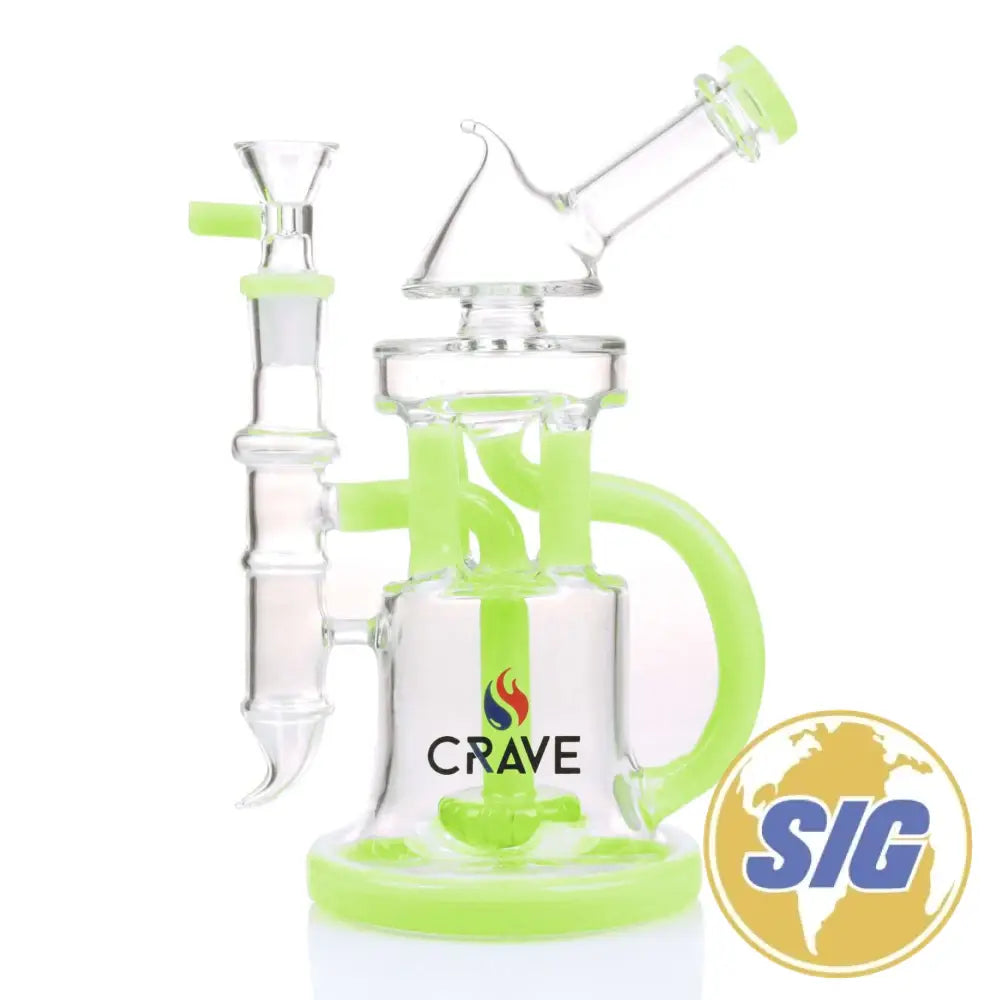 Crave Glass Pointed Top |REF: WP C-RO 1356| - Green