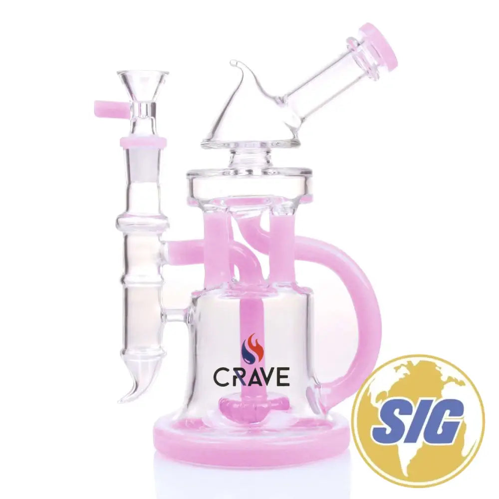Crave Glass Pointed Top |REF: WP C-RO 1356| - Pink