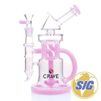 Crave Glass Pointed Top |REF: WP C-RO 1356| - Pink