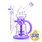 Crave Glass Pointed Top |REF: WP C-RO 1356| - Purple