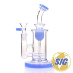 Crave Glass w/ Inline Perc |REF: WP C-RO 1360| - Blue