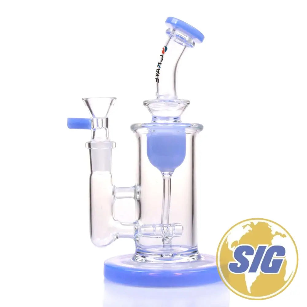 Crave Glass w/ Inline Perc |REF: WP C-RO 1360| - Blue