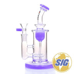 Crave Glass w/ Inline Perc |REF: WP C-RO 1360| - Purple