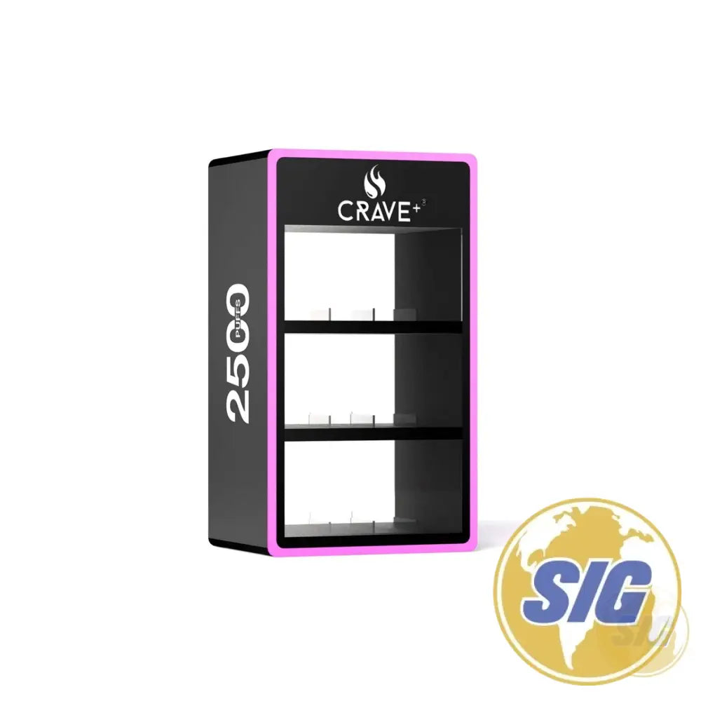Crave LED Counter Display (sold empty)