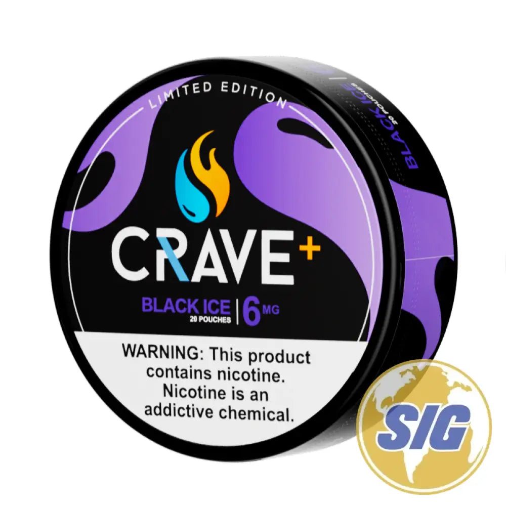 Crave Limited Edition Nicotine Pouch - 6MG / Blackberry Ice